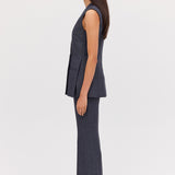 NAVY LINEN NADJA PANT