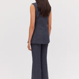 NAVY LINEN NADJA PANT