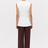 PLUM SUITING ANNE PANT
