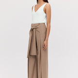 LATTE SUITING FLUENT PANT