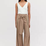 LATTE SUITING FLUENT PANT
