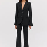 BLACK CREPE ENSO JACKET