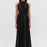 BLACK SILK ISABELLA GOWN