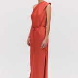 CORAL CHIFFON IBIZA GOWN