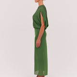 LEAF CHIFFON FREEDOM GOWN