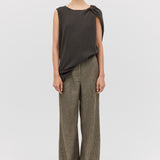 LIQUORICE CASHMERE GENTLE KNIT