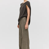 LIQUORICE CASHMERE GENTLE KNIT