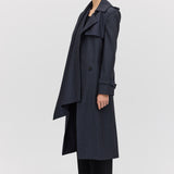MIDNIGHT SUITING VEIL TRENCH