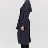 MIDNIGHT SUITING VEIL TRENCH