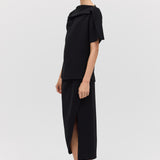 BLACK SUITING ANNEX TOP