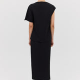 BLACK SUITING ANNEX TOP