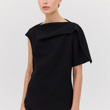 BLACK SUITING ANNEX TOP