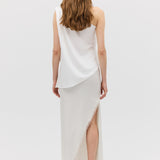 IVORY SATIN ANTONIA TOP