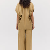 SAND WOOL SUITING PERUSE JACKET