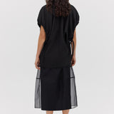BLACK COTTON DRILL PERUSE JACKET