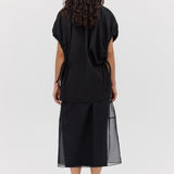 BLACK COTTON DRILL PERUSE JACKET