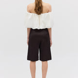 WHITE COTTON HAZEL TOP