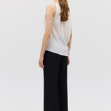BLACK CREPE CLARION PANT