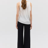 BLACK CREPE CLARION PANT