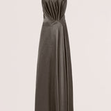 BRONZE SILK ISABELLA GOWN