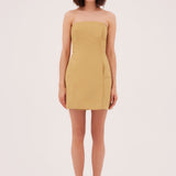 CLAY SUITING MOSS MINI DRESS