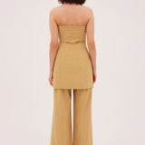 CLAY SUITING MOSS MINI DRESS