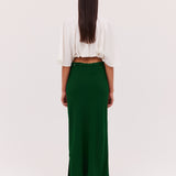 CYPRESS SATIN CREPE RAFAEL SKIRT