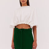 CYPRESS SATIN CREPE RAFAEL SKIRT