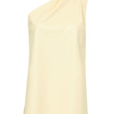 LEMON LEATHERETTE ANTONIA TOP