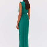 FOREST CHIFFON IBIZA GOWN