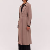 TAUPE SUITING HENRI TRENCH