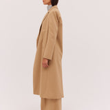 SAND SUITING TRANQUIL COAT