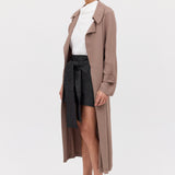 BLACK DENIM FLUENT MINI