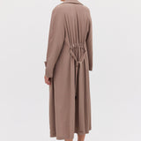 TAUPE SUITING HENRI TRENCH