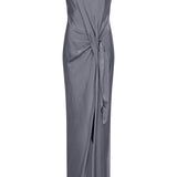 SLATE CREPE EVA GOWN