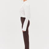 CHOCOLATE SUITING CELINA PANT