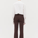 CHOCOLATE SUITING CELINA PANT