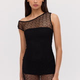 BLACK LACE SERENE DRESS