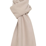 MUSHROOM COATING ENFOLD SCARF