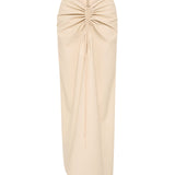 PUTTY LEATHERETTE BANKSIA SKIRT