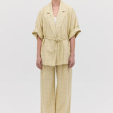 BUTTER CHECK SUITING ARBUS COAT