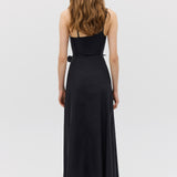 BLACK COTTON NOSTALGIA SKIRT