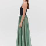 FERN CHIFFON EFFUSE SKIRT