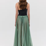 FERN CHIFFON EFFUSE SKIRT