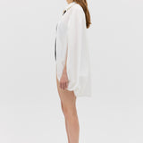 WHITE SHIRTING ABANDON SHIRT