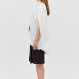 WHITE SHIRTING ABANDON SHIRT