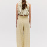 BUTTER CHECK SUITING AFFINITY PANT