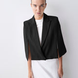 BLACK CREPE JACQUETTE