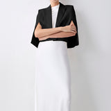 BLACK CREPE JACQUETTE