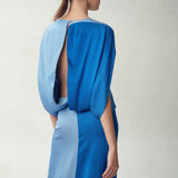 AZURE OMBRE SATIN FREEDOM GOWN